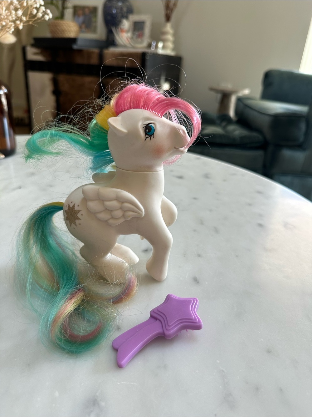 Vintage Starshine Generation 1 (G1) Pegasus Rainbow Pony